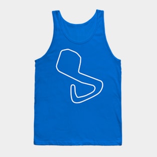 Brands Hatch GP Circuit [outline] Tank Top